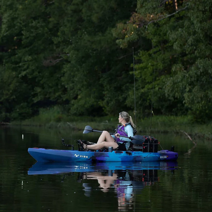 Vibe Kayaks Makana 100 Pedal Drive Fishing Kayak - Image 4